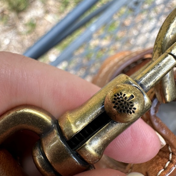 Mulberry Woman’s Bag Leather Brown Crossbody Pockets Zip - Picture 5 of 16